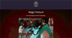 Desktop Screenshot of magicposture.com